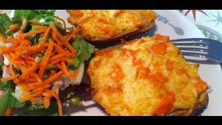 Das High Carb Lachs Brötchen  Fitnessrezept [upl. by Nelubez]