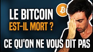 Le Bitcoin les a tous ruinés estil mort  Ce quon ne vous dit pas  Crash des crypto [upl. by Keelia]