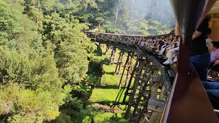 Visiting the Puffing Billy railway [upl. by Laurance]