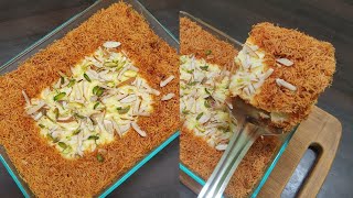 Nawabi Sewai RecipeEid SpecialVermicelli Dessert Recipe [upl. by Ennaed]