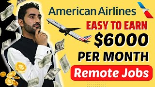 How to apply for American Airlines Jobs  American airlines remote jobs part time Airlines careers [upl. by Anayit]