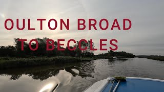 Norfolk Broads October 2023  Part Sixteen  Oulton Broad To Beccles [upl. by Ney75]