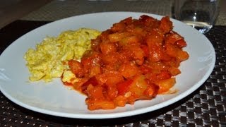 Pisto de Calabacín  Recetas fáciles con verduras [upl. by Attenev]