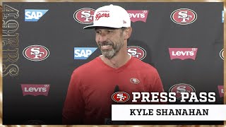 Kyle Shanahan Outlines How New Players will Contribute to 49ers Offense  49ers [upl. by Enel228]