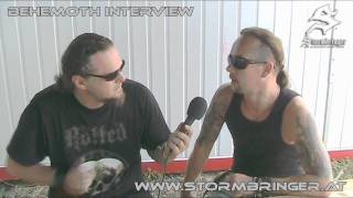 BEHEMOTH Interview 2010 [upl. by Featherstone]