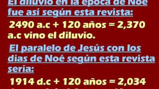 Testigos de JehováEl 2034 nueva fecha del Armagedón [upl. by Mikes]