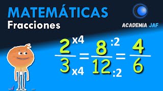 Calcular FRACCIONES EQUIVALENTES por amplificación y simplificación [upl. by Erfert]