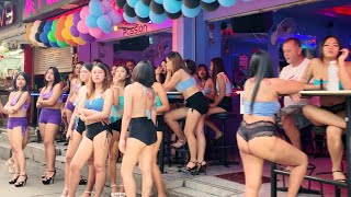 4K Pattaya Soi 6 Single Men Paradise Exciting SceneThailand 2024 [upl. by Aeirdna1]