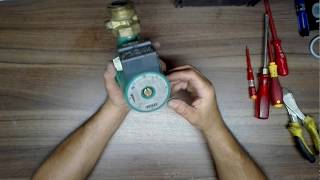 Wilo heating pump disassembled [upl. by Hgalehs]