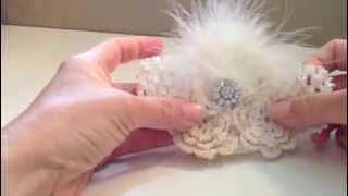 How to make a Vintage Baby Headband [upl. by Schnurr]