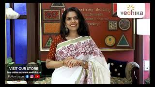 Mesmerizing Onam Collection 2023 Captivating Kerala Sarees  Vedhika Fashion [upl. by Eiltan501]