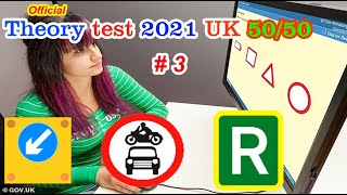 Theory test 2021 UK Official Driving test 5050 serie 3 theorytestuk [upl. by Sitra]