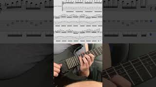 Intermediate Sweep Picking With Tabs shredguitar sweeppicking guitarlesson [upl. by Nadruoj63]