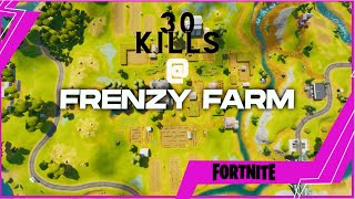 Fortnite Zero Builds Squads  30 bomb win in Frenzy Farm  Playing with SUBS [upl. by Ibson]