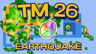 How to get TM 26 EARTHQUAKE in Pokemon Emerald [upl. by Assenaj665]