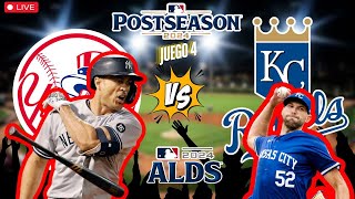 YANKEES de NUEVA YORK vs ROYALS de KANSAS CITY MLB Postseason EN VIVO  OCT 10 2024  LIVE [upl. by Aralk265]