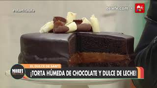 Torta húmeda de chocolate y dulce de leche  Morfi [upl. by Hoi226]