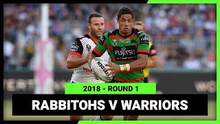 NRL 2018  South Sydney Rabbitohs v New Zealand Warriors  Full Match Replay  Round 1 [upl. by Gona]