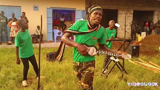 Usizi reggae song live performance by president Japesa in Siaya county [upl. by Ahslek]