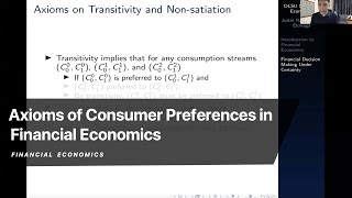 Axioms of Consumer Preferences in Financial Economics [upl. by Eyahs385]