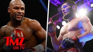 Floyd Mayweather Says His Khabib Fight Is Happening  TMZ TV [upl. by Noni]