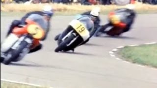 Jim Redman wint TT Assen 1966 slechte kwaliteit [upl. by Ynittirb]