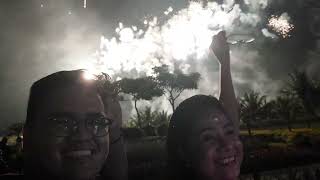 New Year 2023 at Okada Manila Garden  Countdown  Fireworks [upl. by Ned]