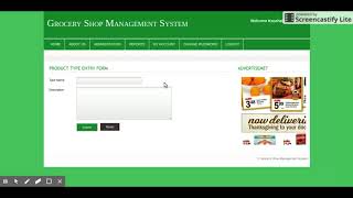 Grocery Shop Management System  PHP and MySQL Project Source Code  PHP MySQL CRUD Project [upl. by Bear734]