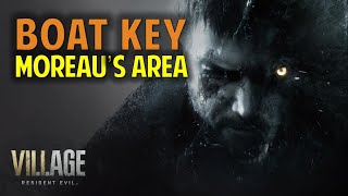 Boat Key Location  Escape Moreau  Resident Evil 8 Village RE8 Guide [upl. by Nnaarat732]