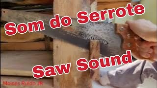 Serrando madeira com serrote  Saw Sound [upl. by Seward594]