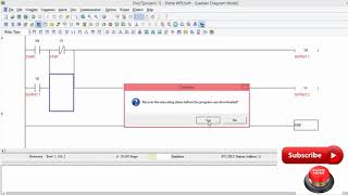 LATCHING AND UNLATCHING COMMAND DELTA PLC [upl. by Gerfen367]