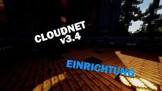 CLOUDNET v34 EINRICHTUNG DE2k  ezTxmMC [upl. by Neelloj]