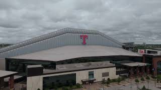 Globe Life Field  4K  Drone Footage [upl. by Bushey]