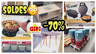 GIFI💜SOLDES 70 50 120123 promo soldes bonplan soldesgifi arrivages clermont gifi [upl. by Theta]