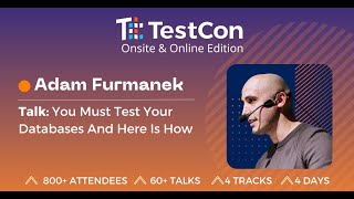 Adam Furmanek You Must Test Your Databases And Here Is How [upl. by Aliahkim]