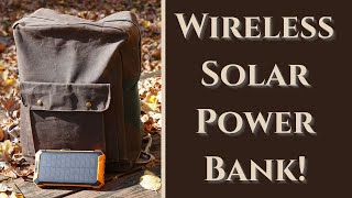 Wireless Solar Power Bank [upl. by Bogie]