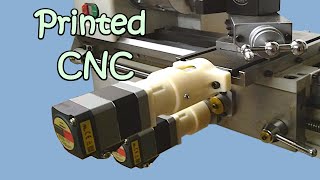 South Bend SB1001 CNC Lathe 3D Printed Parts Arduino Controlled [upl. by Nnaacissej]