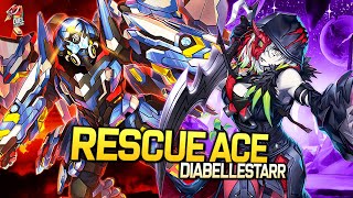 Rescue Ace Diabellstar  EDOPRO  Replays 🎮  Decklist ✔️ [upl. by Neufer]