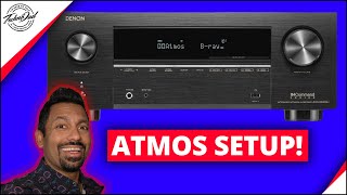 Denon X3800H Quick Unbox and Dolby Atmos Setup  11 Channel AVR with SIX HEIGHT CHANNELS [upl. by Elinet485]