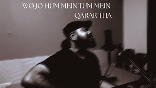 Wo Jo Hum Mein Tum Mein Qarar Tha  Begum Akhtar Ghazal live with Guitar [upl. by Nittirb]