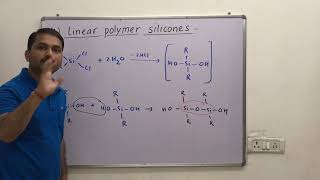 Silicone Preparation of silicone Types of silicones Uses of silicones [upl. by Elyagiba]