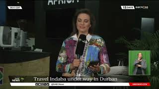 Travel Indaba  Exhibitors from across the continent expected to showcase goods services in Durban [upl. by Akirdnuhs]