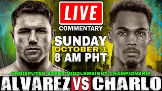 🔴LIVE Canelo Alvarez vs Jermell Charlo Boxing Commentary Undisputed Super Middleweight Championship [upl. by Rramed]