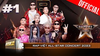 Phần 13  Đại nhạc hội Rap Việt Allstar Concert 2023  Đêm nhạc Rap amp HipHop lớn nhất Việt Nam [upl. by Anerres]