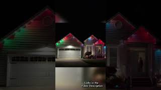 Govee Permanent Outdoor Lights  Smart RGBIC Lights for Festive and Xmas Decorations [upl. by Ihcekn]