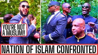 MUSLIM DEBATES NATION OF ISLAM MEMBERS  SPEAKERS CORNER [upl. by Nalad]