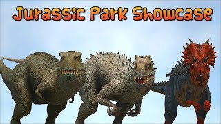 Ark Survival  JURASSIC PARK SHOWCASE  BATTLE AGAINST GIGA Ep329 [upl. by Frida]