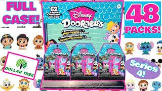 UNBOXING DOORABLES SERIES 4 FROM DOLLAR TREE 48 BLIND BAGS [upl. by Malka672]