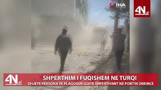 4Ncom Shpërthim i fuqishëm në Turqi Dhjete persona të plagosur gjate shperthimit ne portin Derince [upl. by Westleigh]