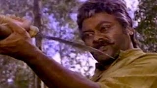 Sneham Kosam Movie Chiranjeevi Stunning Action Scene  ChiranjeeviMeena [upl. by Naitsirhk]